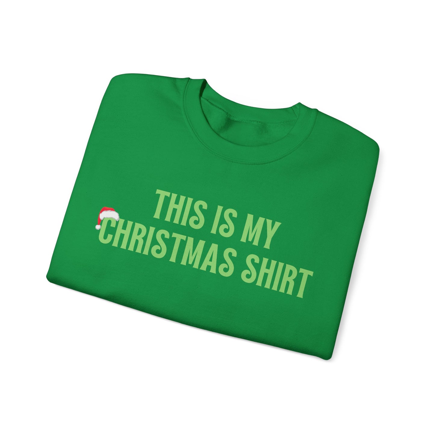 Unisex Heavy Blend Crewneck Sweatshirt This Is My Christmas Shirt πβ¨