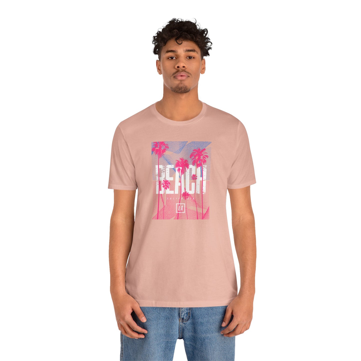 Beach California Unisex Jersey Short Sleeve Tee