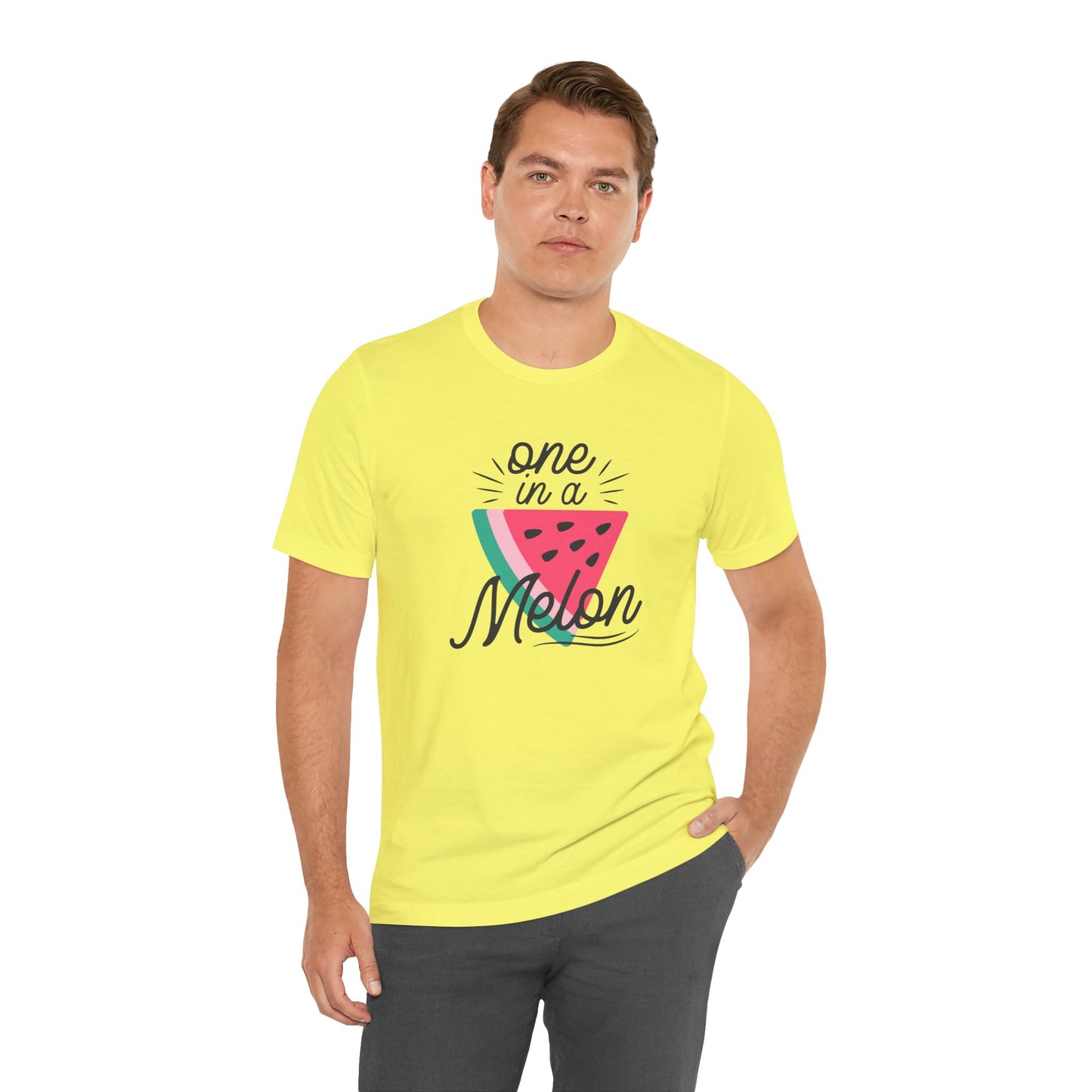 One In A Melon Unisex Jersey Short Sleeve Tee Soft Cotton