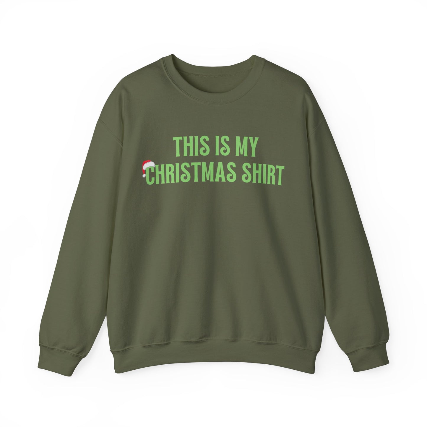 Unisex Heavy Blend Crewneck Sweatshirt This Is My Christmas Shirt πβ¨
