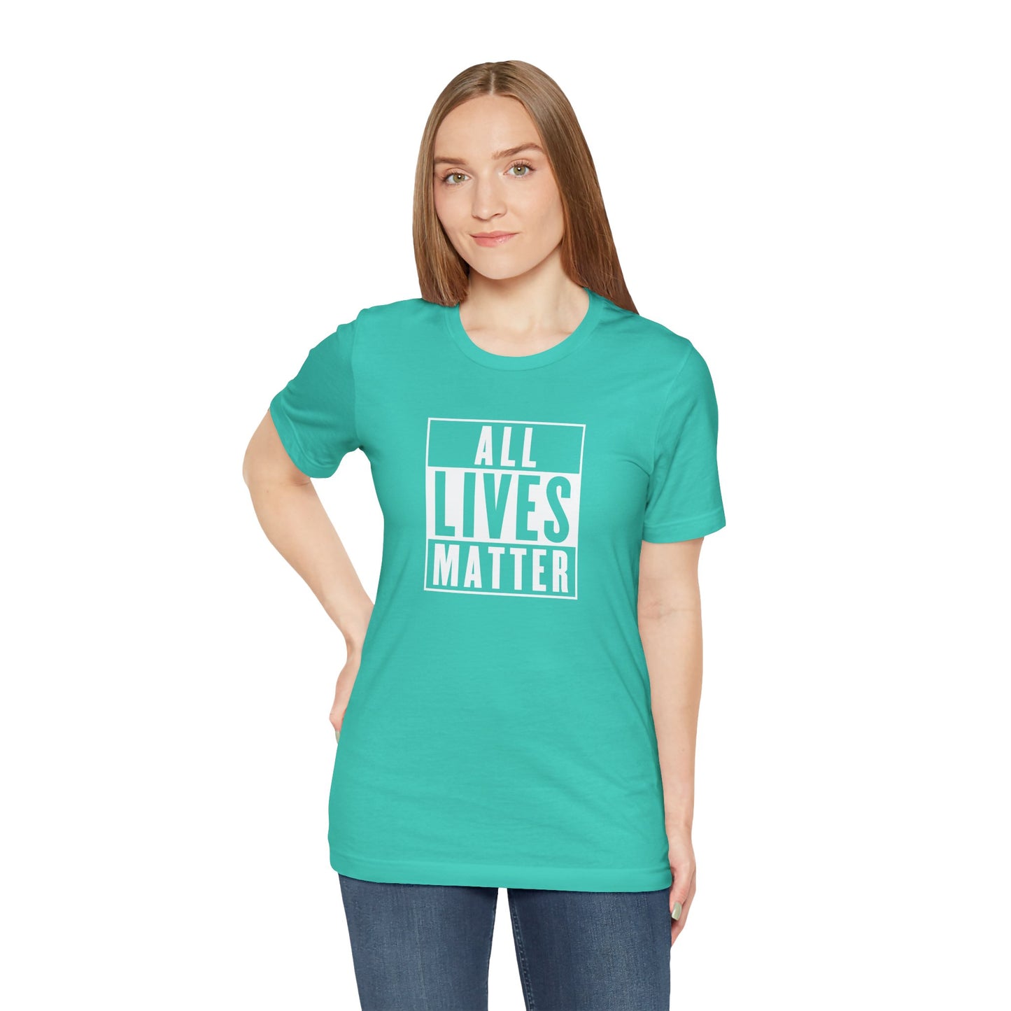 All Lives Matter βπ½π€ Unisex Jersey Short Sleeve Tee