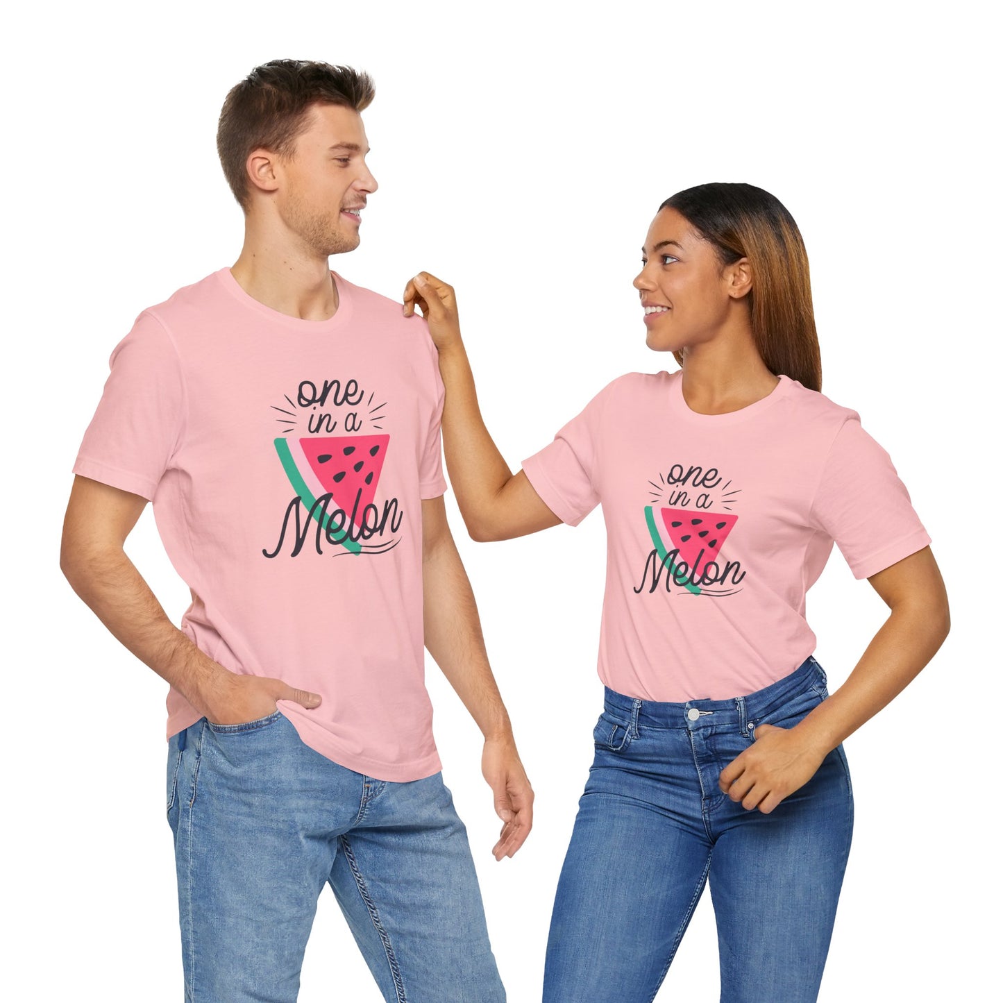 One In A Melon Unisex Jersey Short Sleeve Tee Soft Cotton