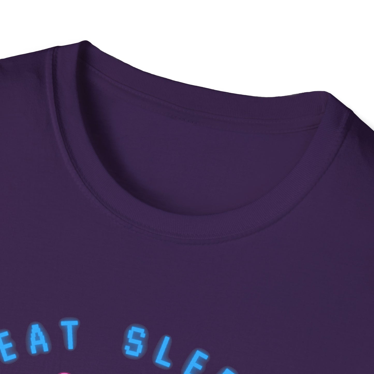 Eat Sleep Game Repeat Unisex Softstyle T-Shirt