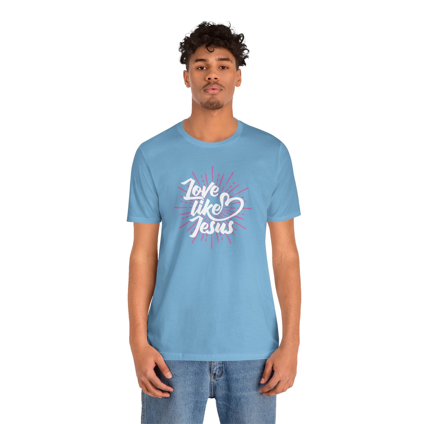 Love Like Jesus Unisex Jersey Short Sleeve Tee