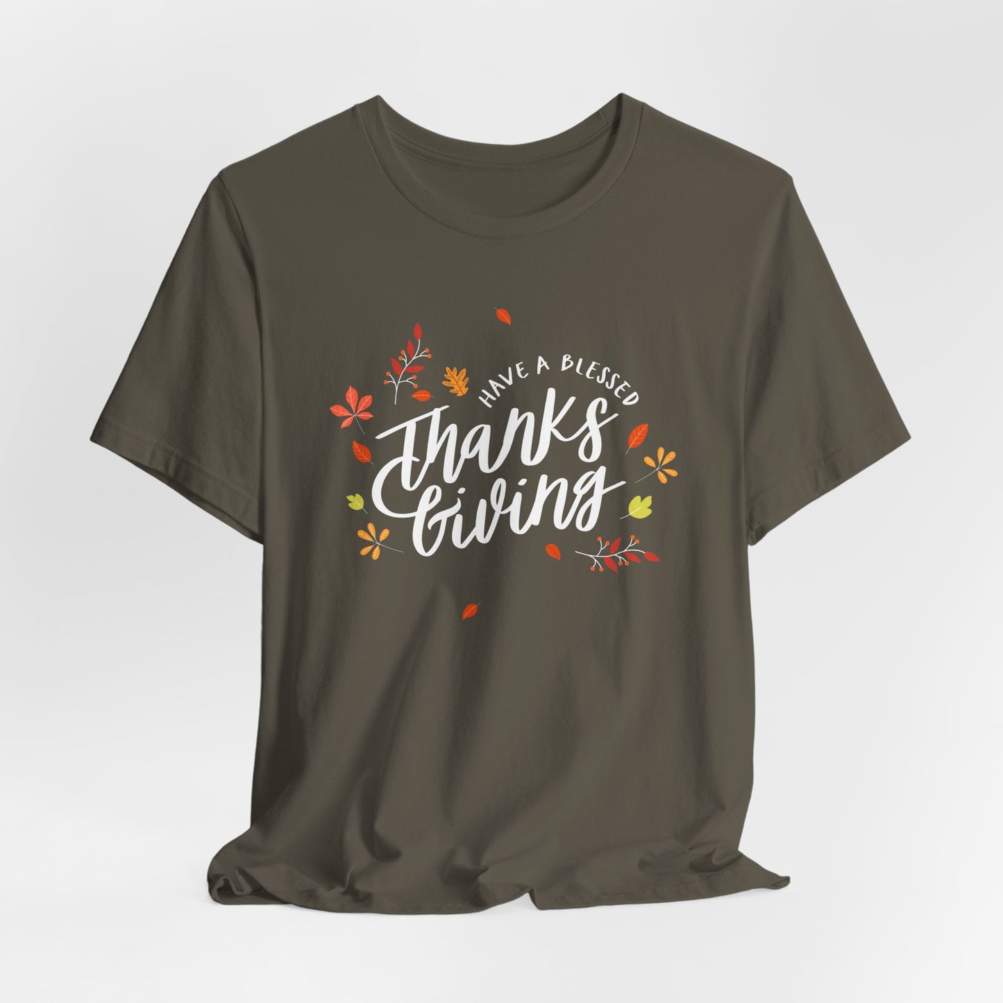 Have A Blessed Thanksgiving Unisex Jersey Short Sleeve Tee