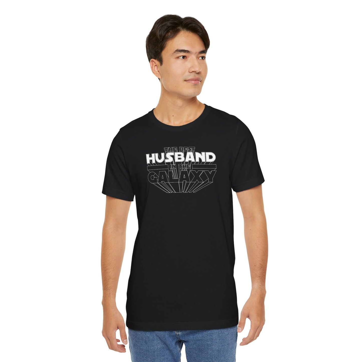 Best Husband In The Galaxy Men's Jersey Short Sleeve Tee