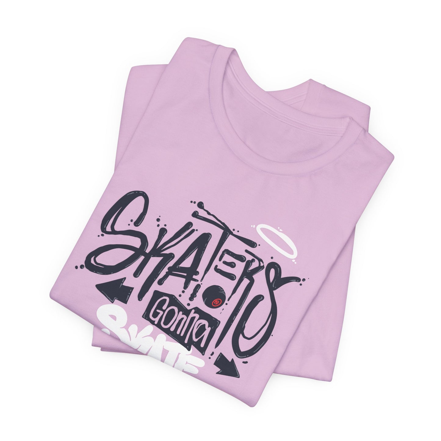 Skaters Gonna Skate Unisex Jersey Short Sleeve Tee