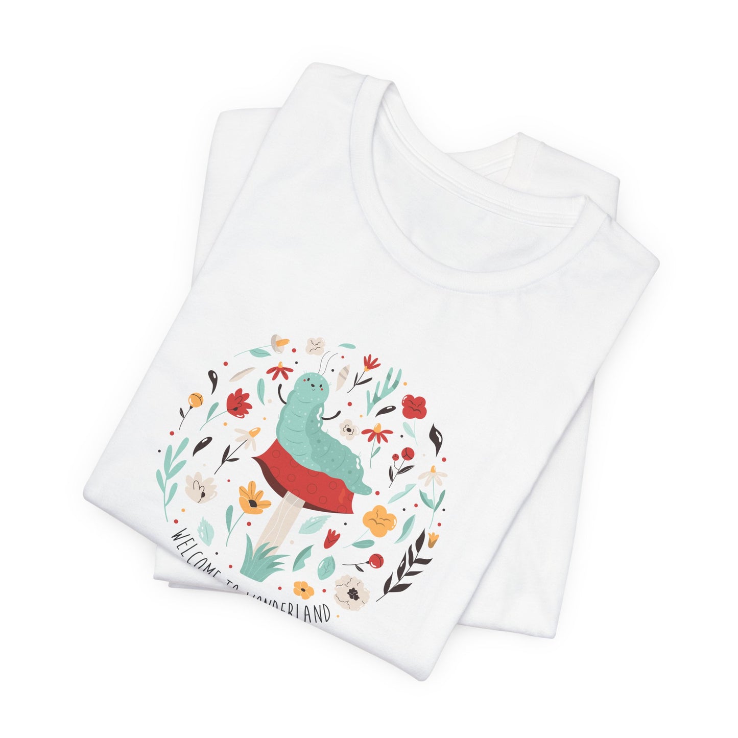 Welcome To Wonderland Alice In Wonderland Inspired Unisex Jersey Short Sleeve Tee