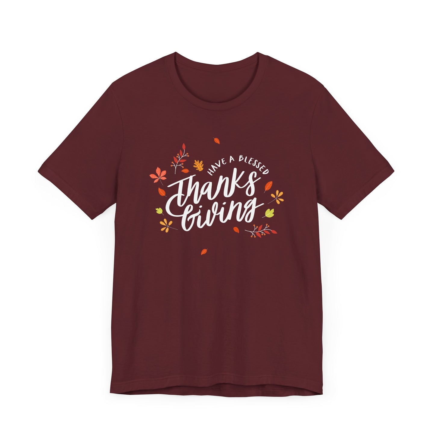 Have A Blessed Thanksgiving Unisex Jersey Short Sleeve Tee