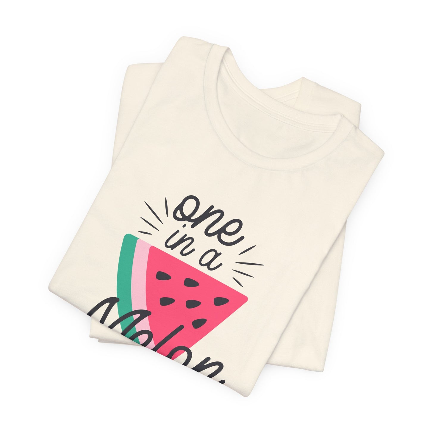 One In A Melon Unisex Jersey Short Sleeve Tee Soft Cotton