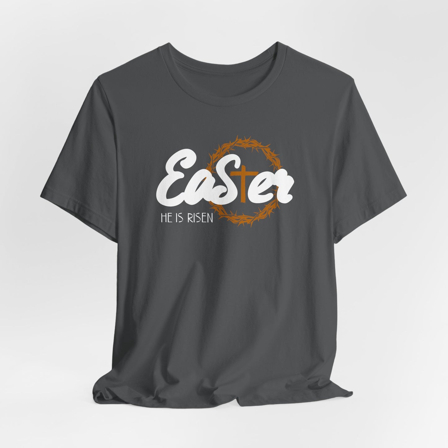 Easter He Is Risen Unisex Jersey Short Sleeve Tee