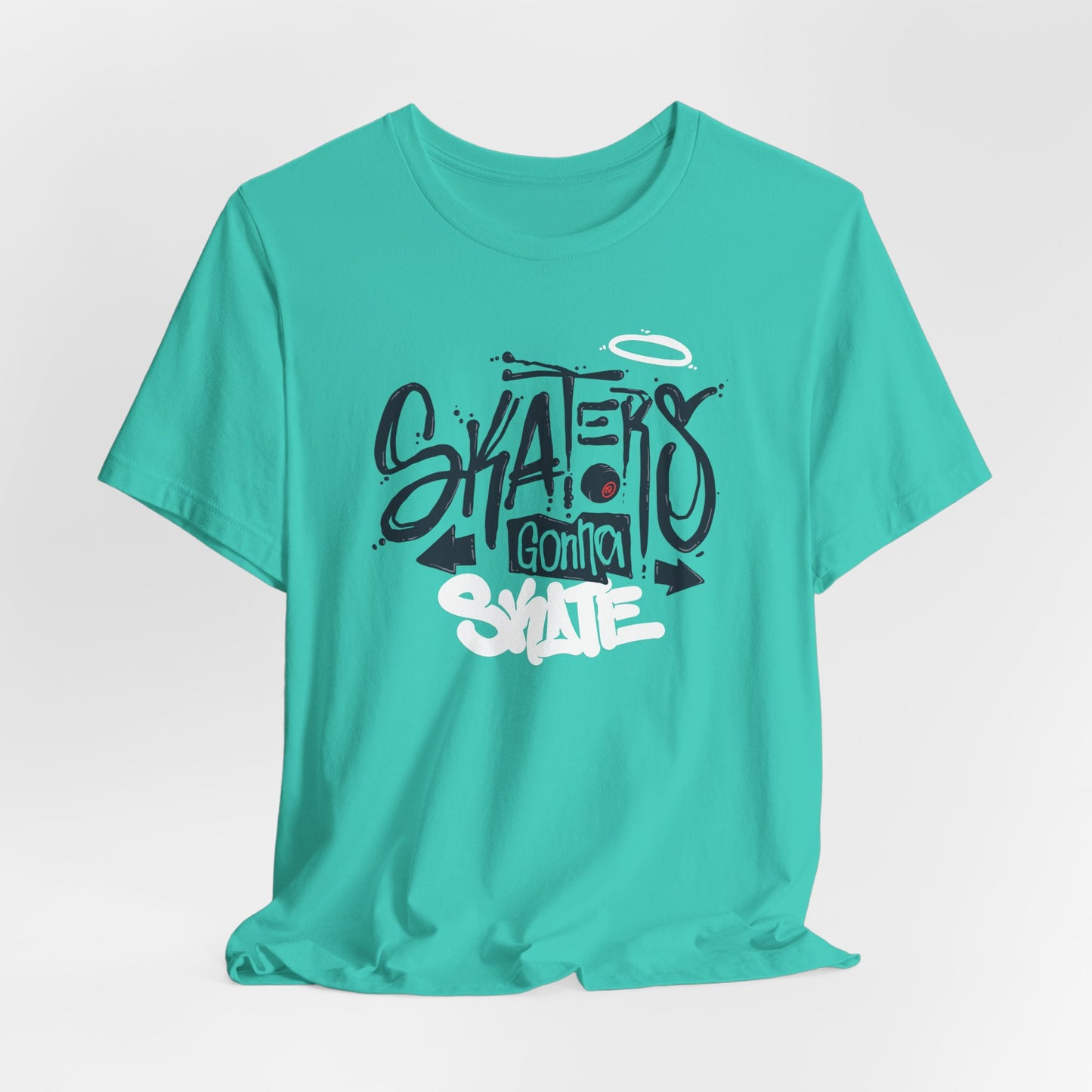 Skaters Gonna Skate Unisex Jersey Short Sleeve Tee