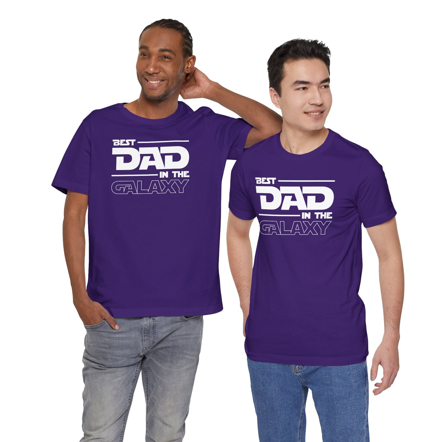 Best Dad In The Galaxy Men's Jersey Short Sleeve Tee