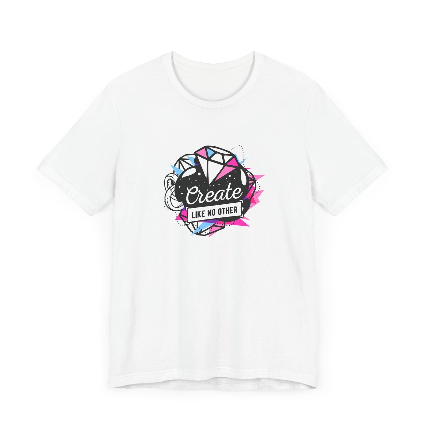 Unisex Jersey Short Sleeve Tee Shine Bright Like a Diamond - Create Like No Other