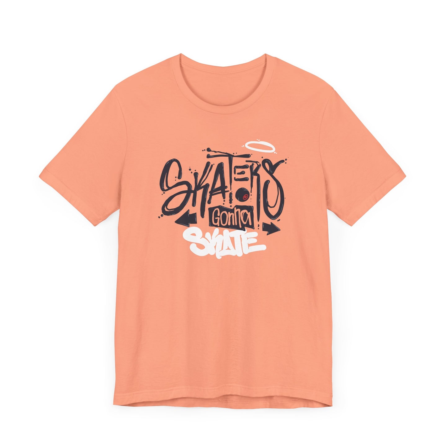 Skaters Gonna Skate Unisex Jersey Short Sleeve Tee