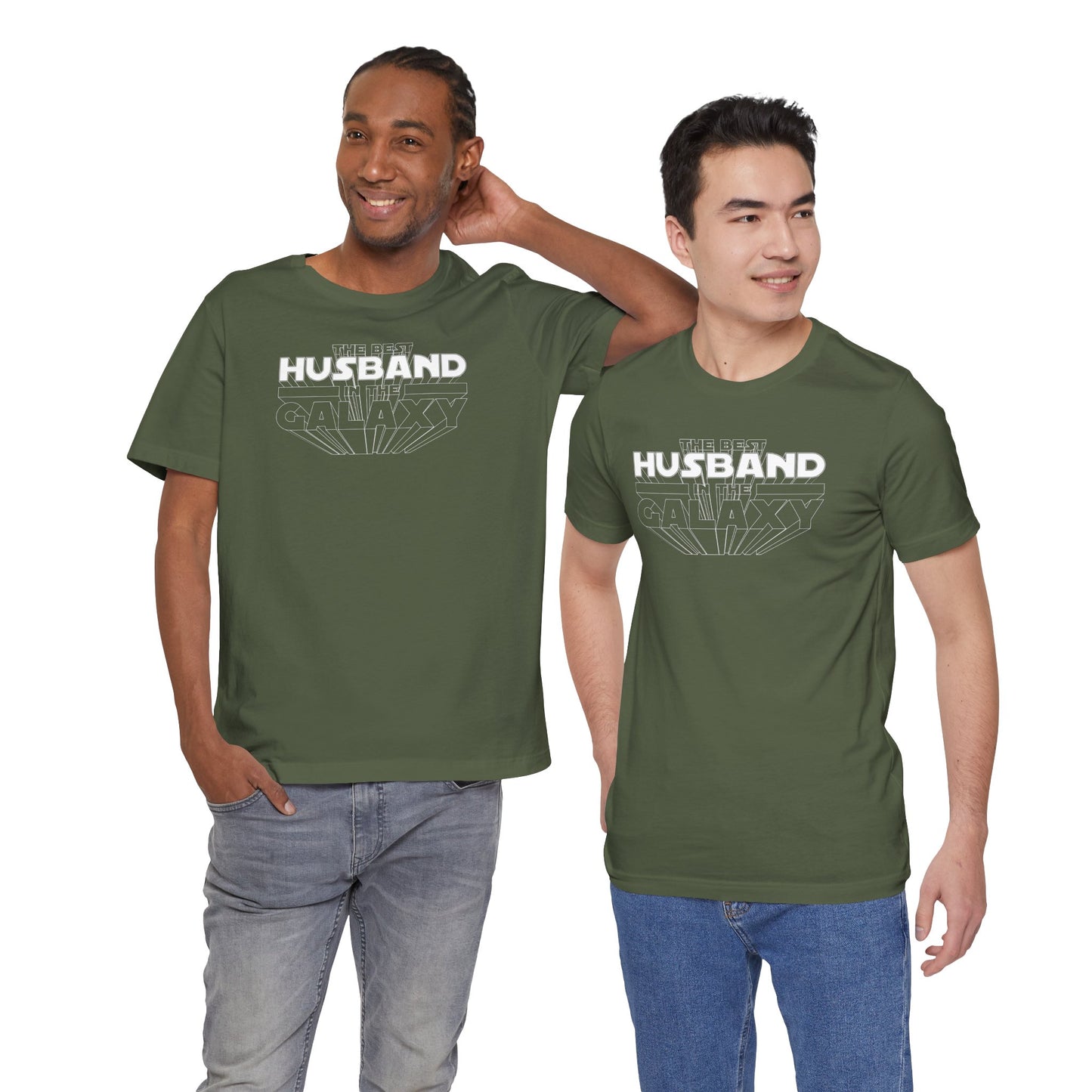 Best Husband In The Galaxy Men's Jersey Short Sleeve Tee