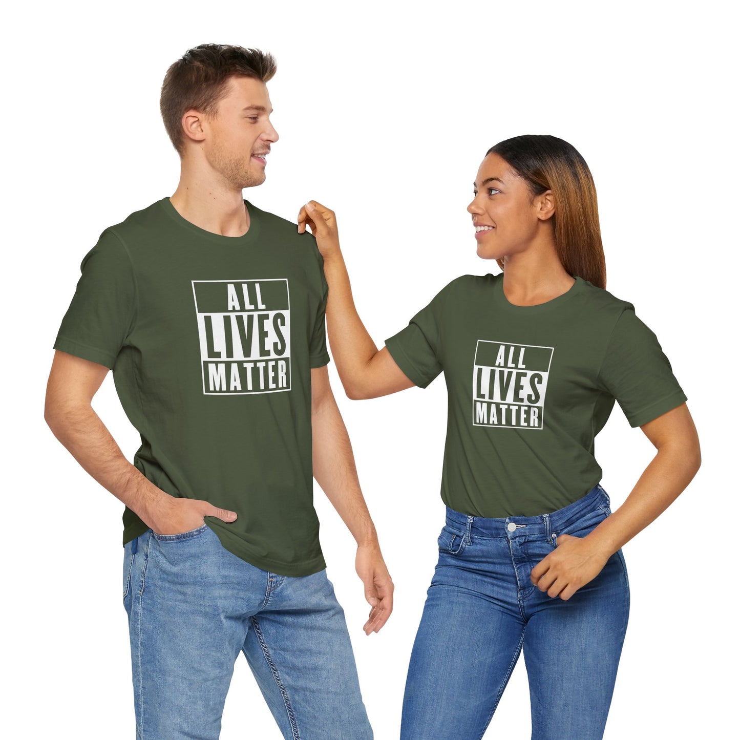 All Lives Matter βπ½π€ Unisex Jersey Short Sleeve Tee