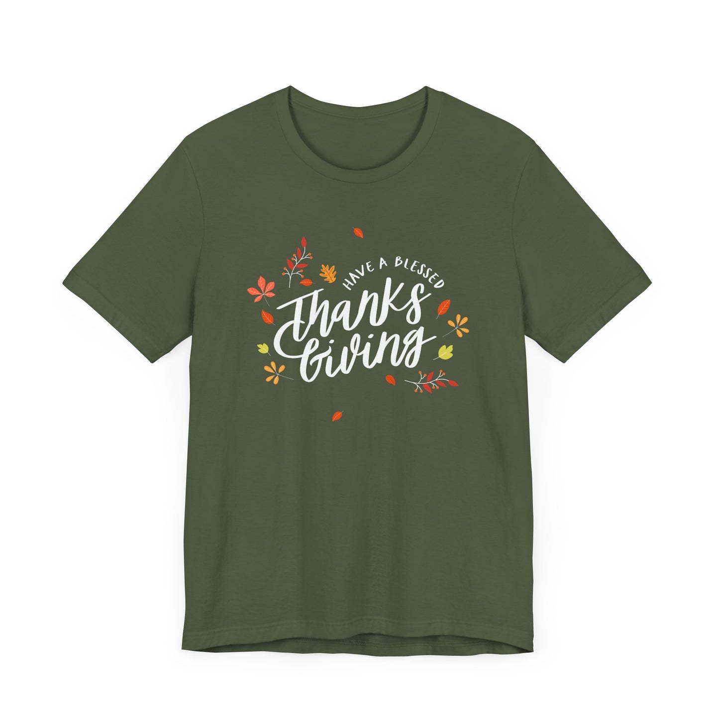 Have A Blessed Thanksgiving Unisex Jersey Short Sleeve Tee