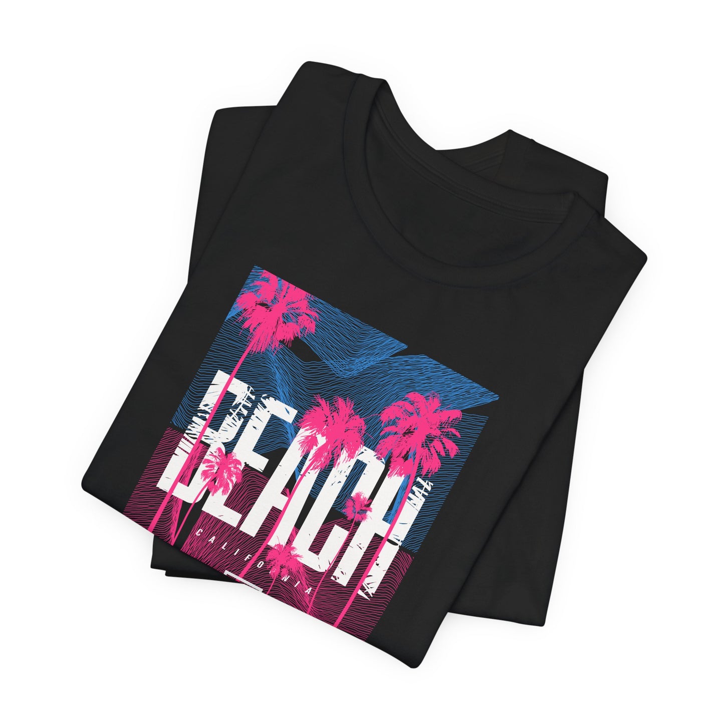 Beach California Unisex Jersey Short Sleeve Tee