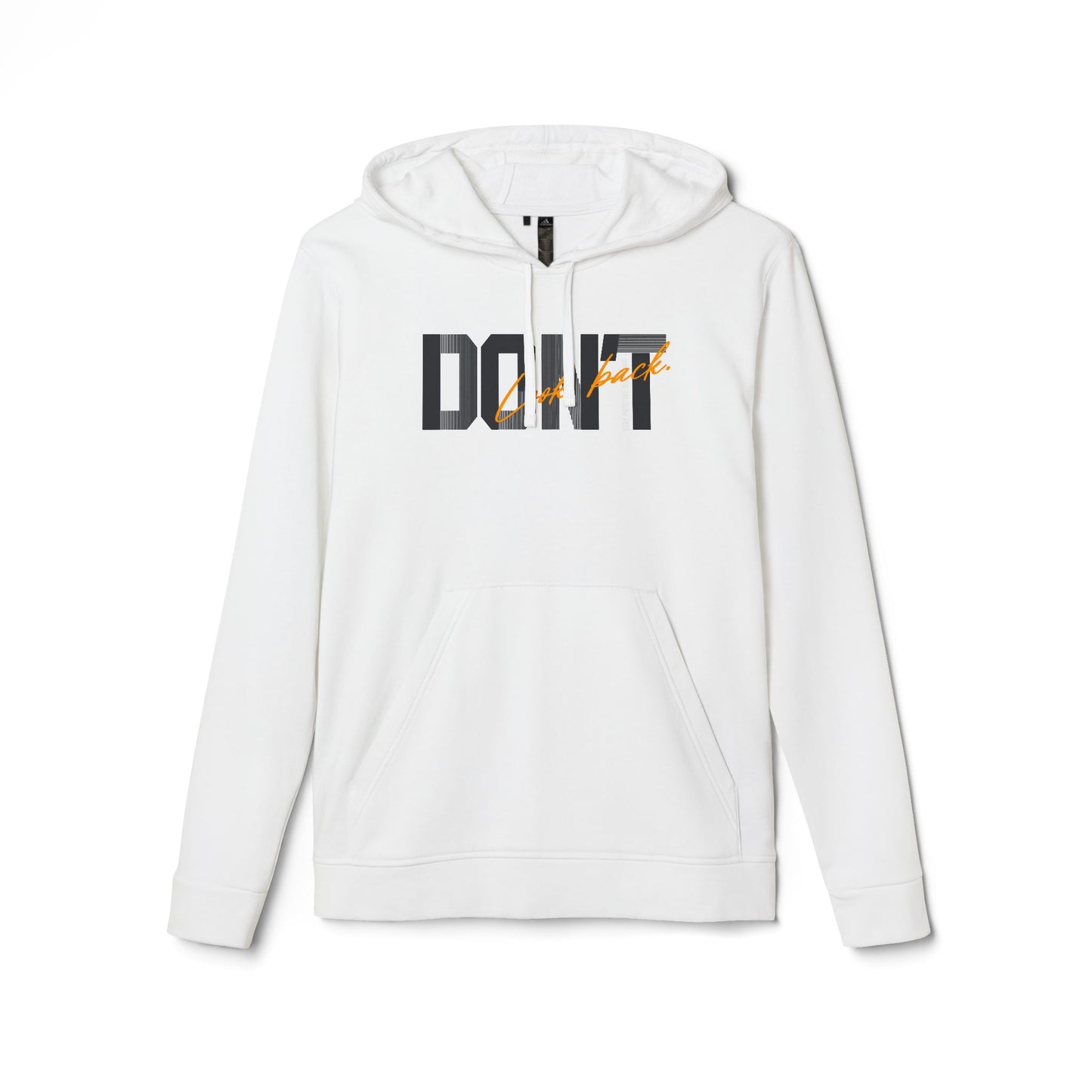Don't Look Back Adidas Unisex Cozy Fleece Hoodie