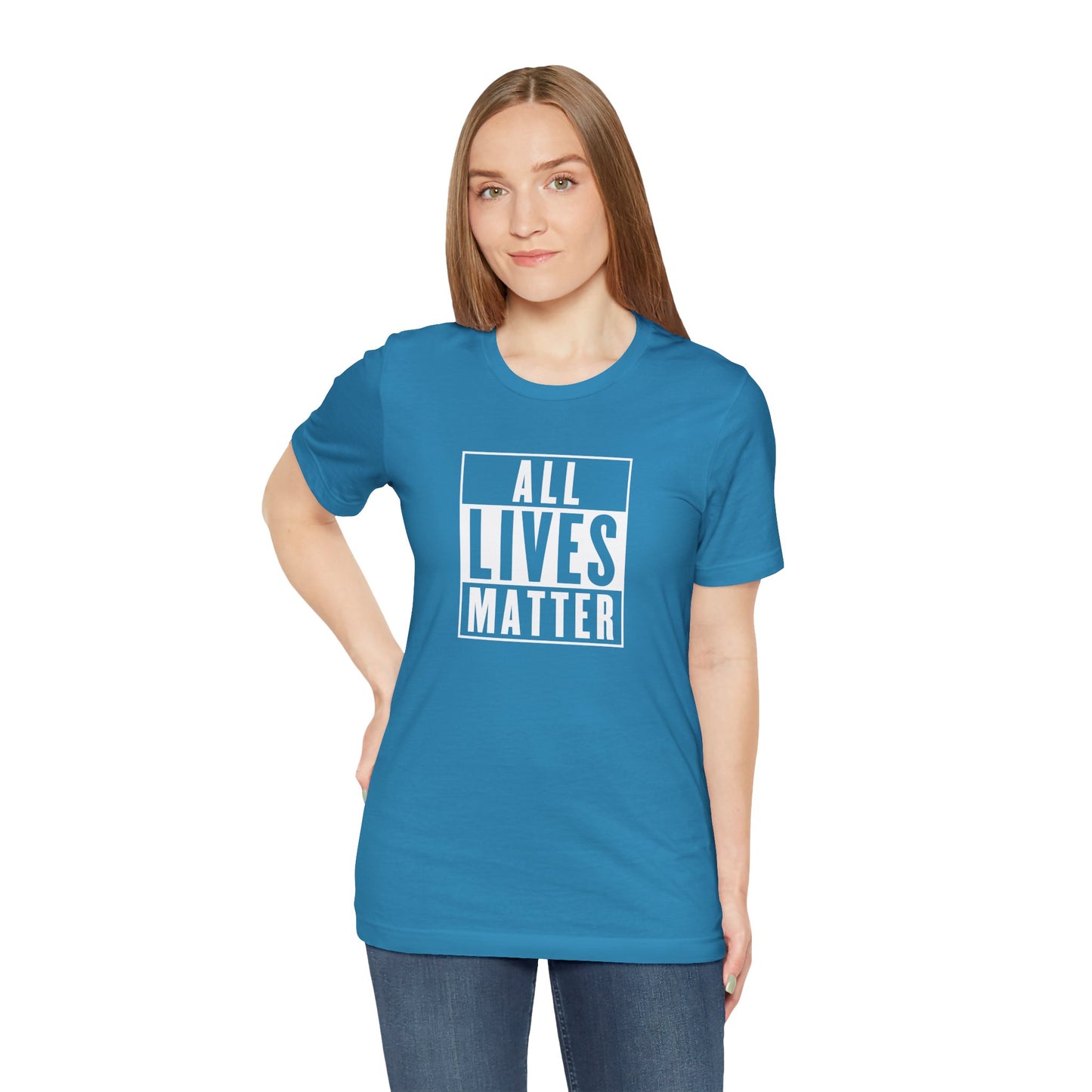 All Lives Matter βπ½π€ Unisex Jersey Short Sleeve Tee