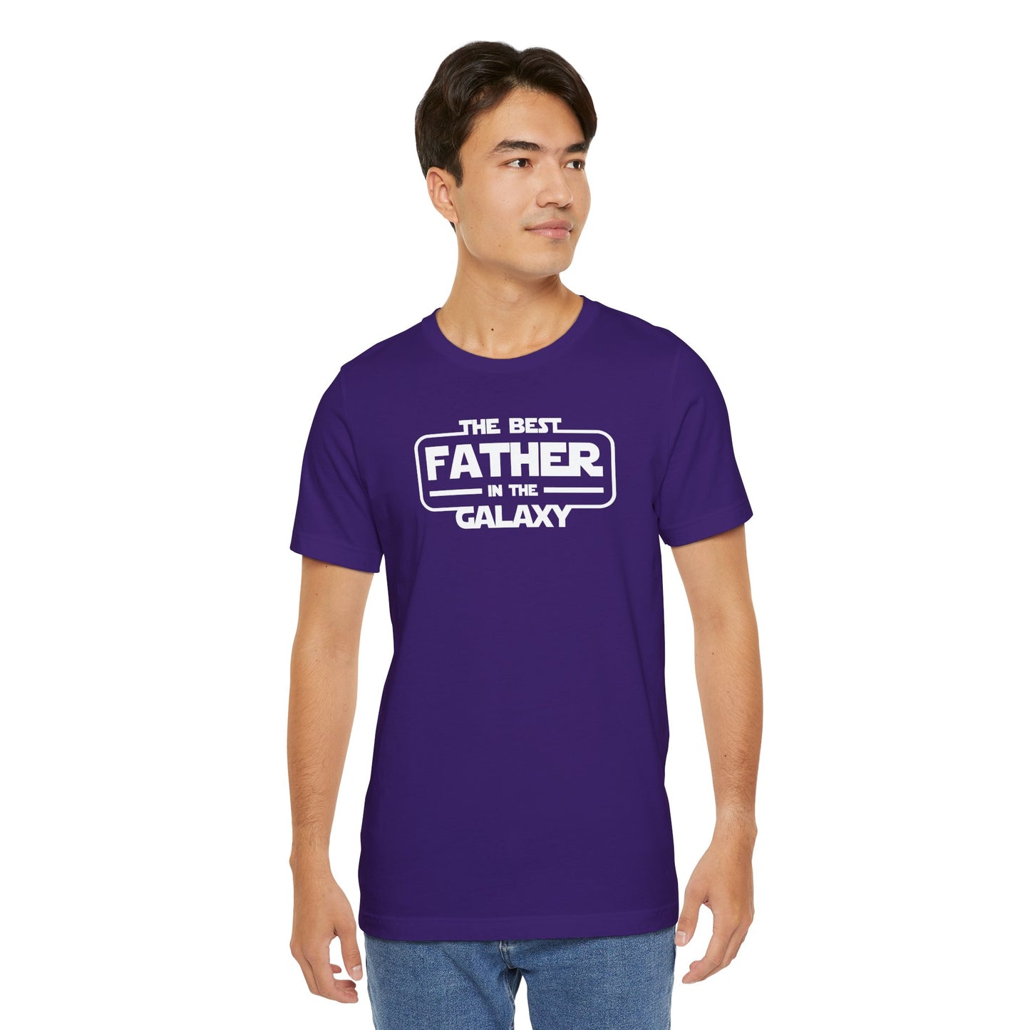 Best Father In The Galaxy Men's Jersey Short Sleeve Tee