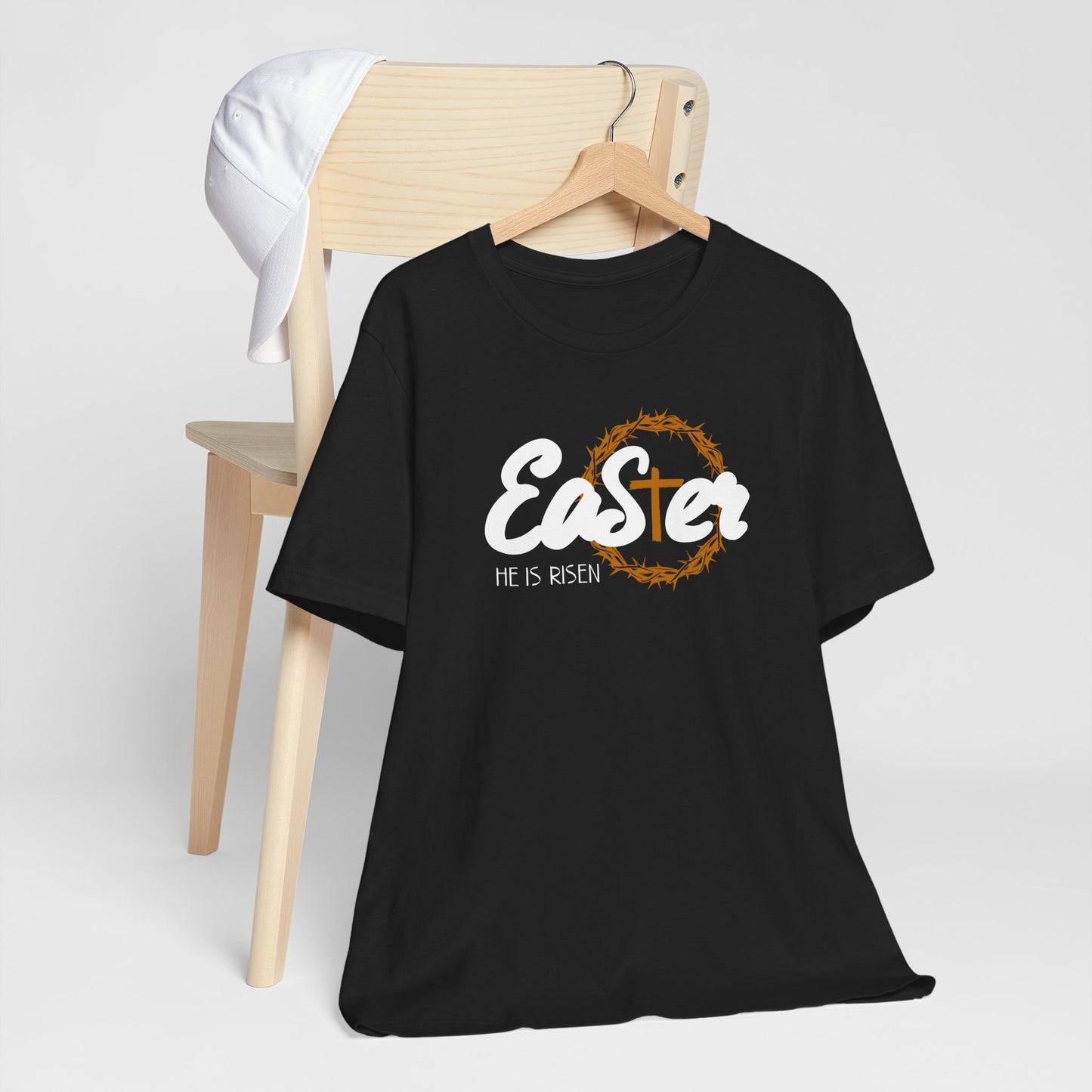 Easter He Is Risen Unisex Jersey Short Sleeve Tee