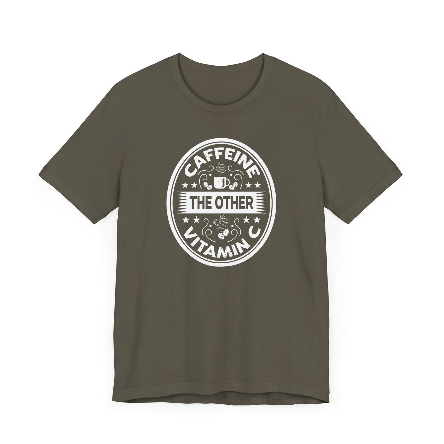 Caffeine The Other Vitamin C Unisex Jersey Short Sleeve Tee