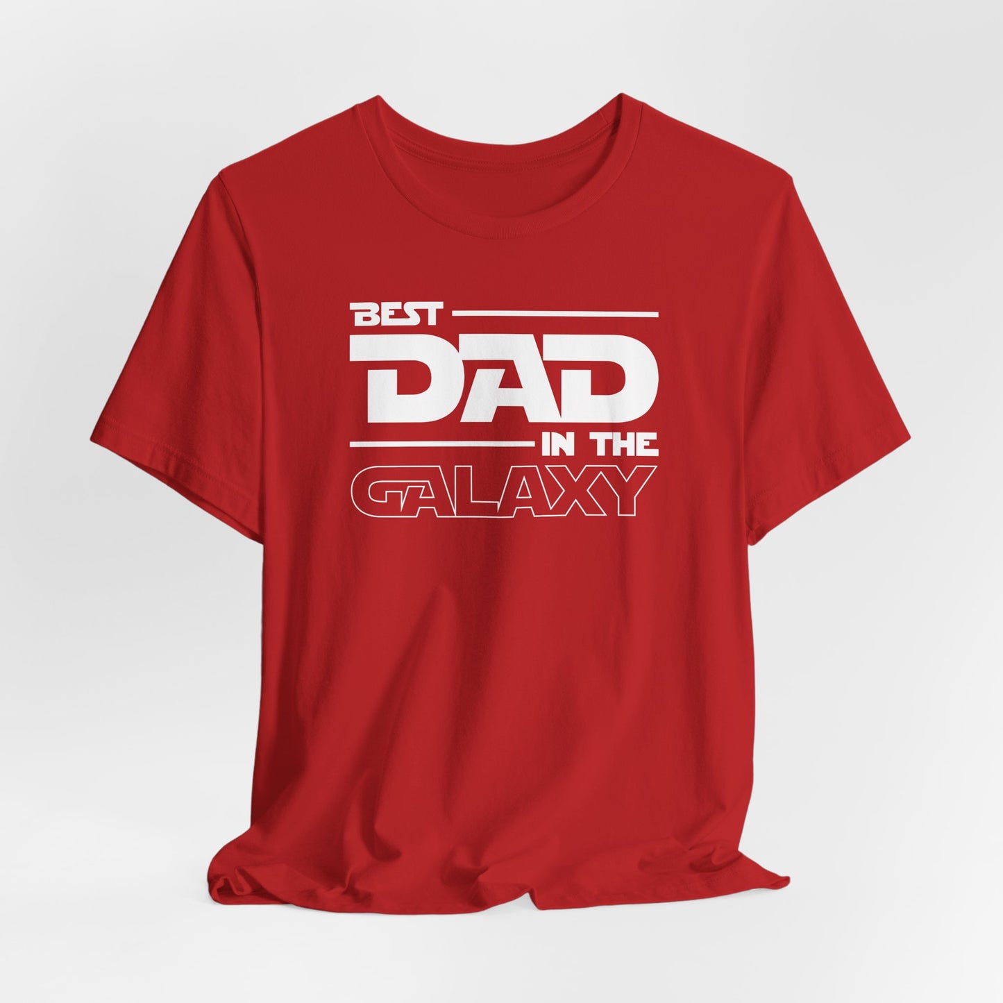 Best Dad In The Galaxy Men's Jersey Short Sleeve Tee