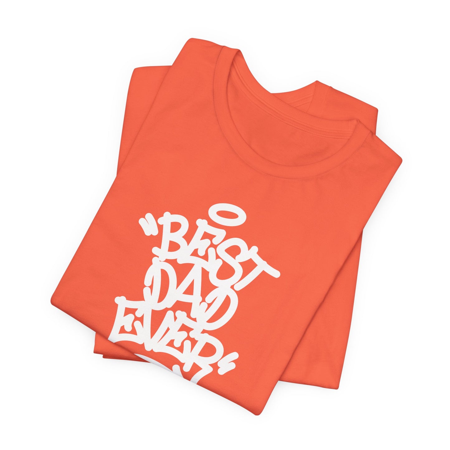 Best Dad Ever Men's Jersey Short Sleeve Tee