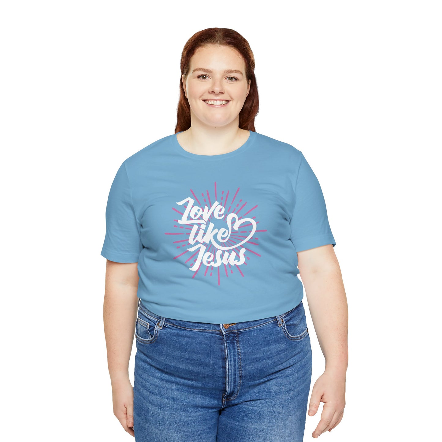 Love Like Jesus Unisex Jersey Short Sleeve Tee