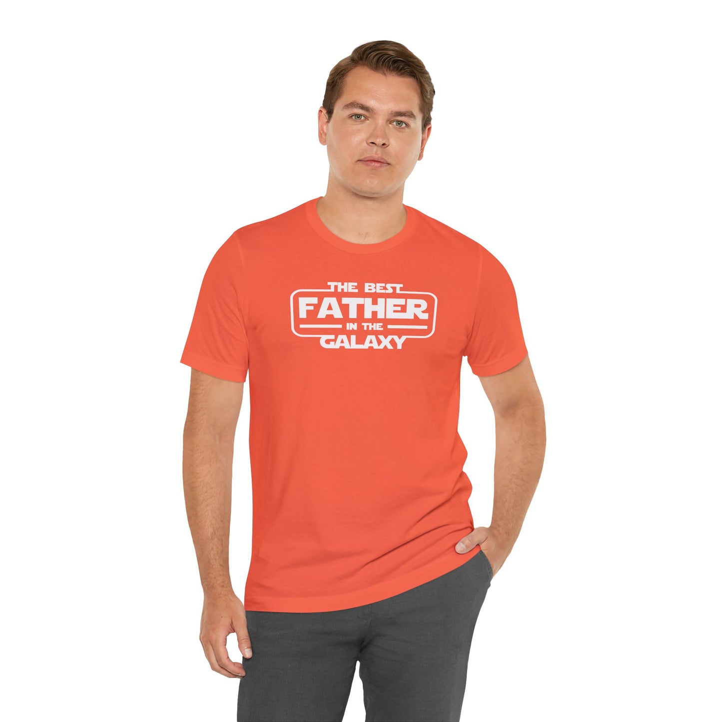 Best Father In The Galaxy Men's Jersey Short Sleeve Tee