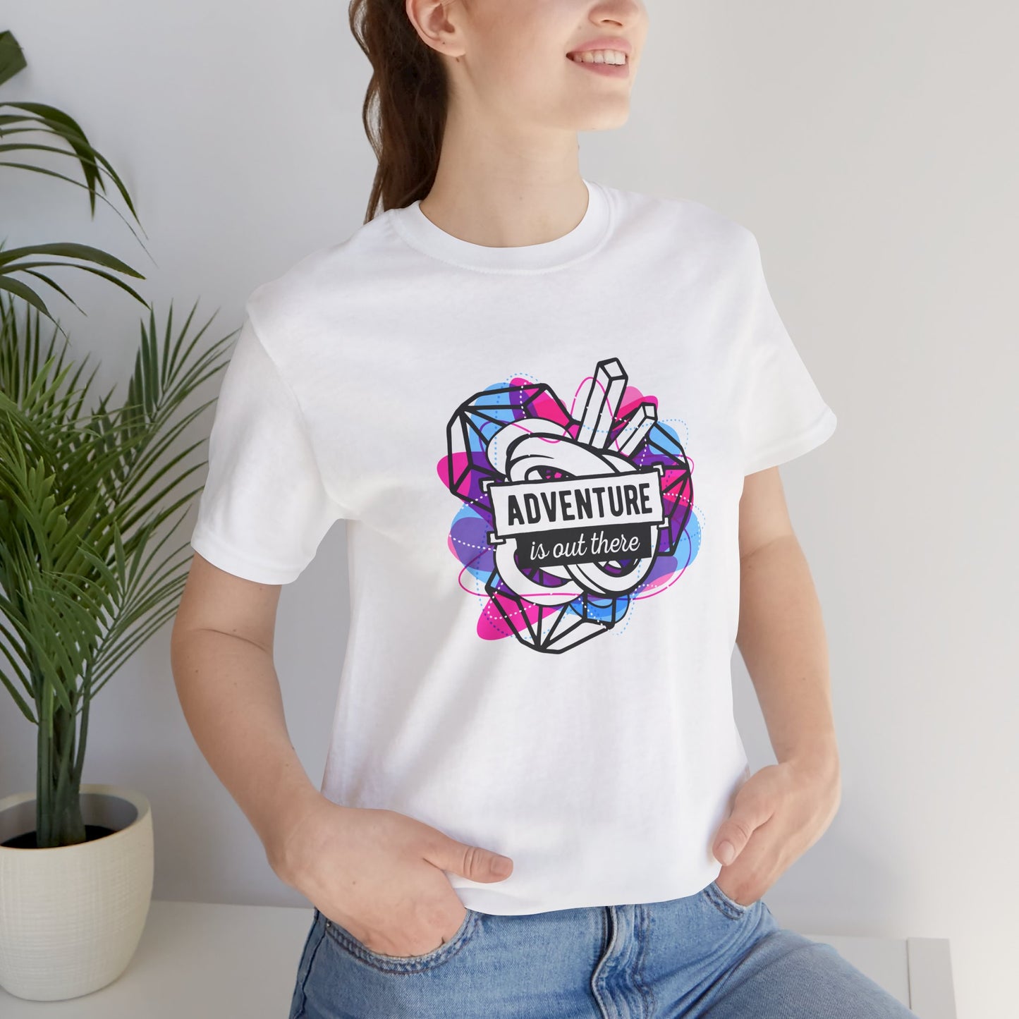 Adventure Is Out There Unisex Jersey Short Sleeve Tee