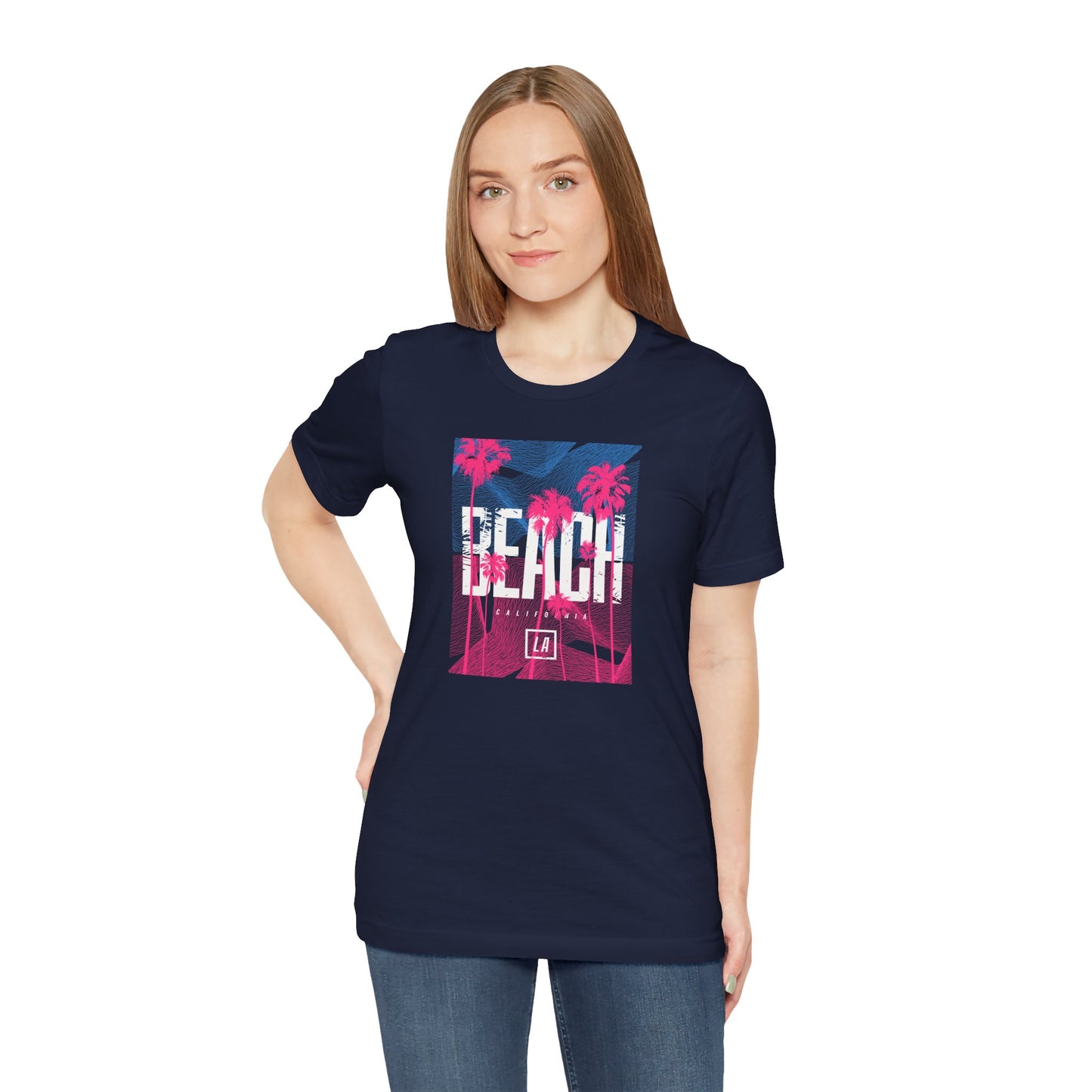 Beach California Unisex Jersey Short Sleeve Tee