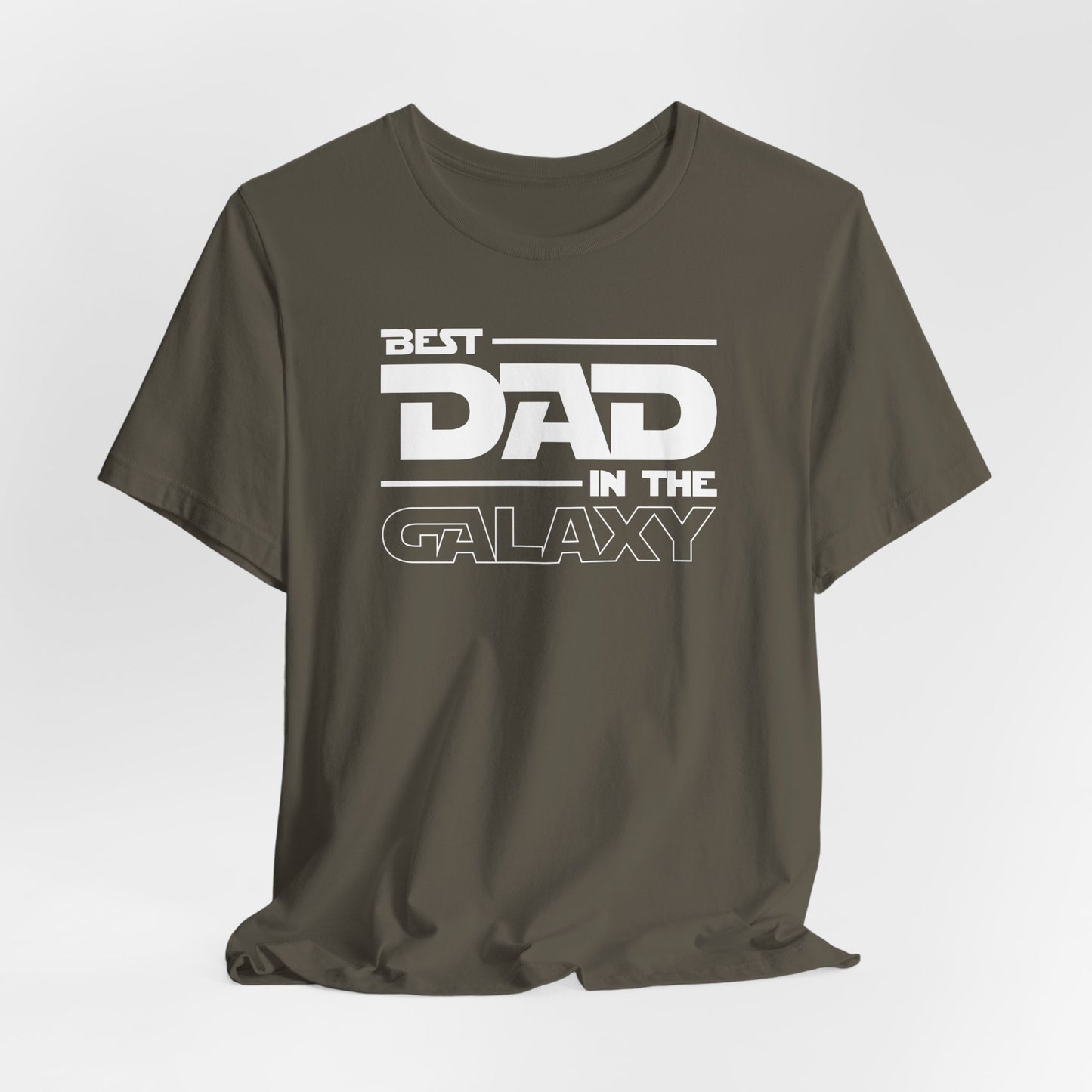 Best Dad In The Galaxy Men's Jersey Short Sleeve Tee