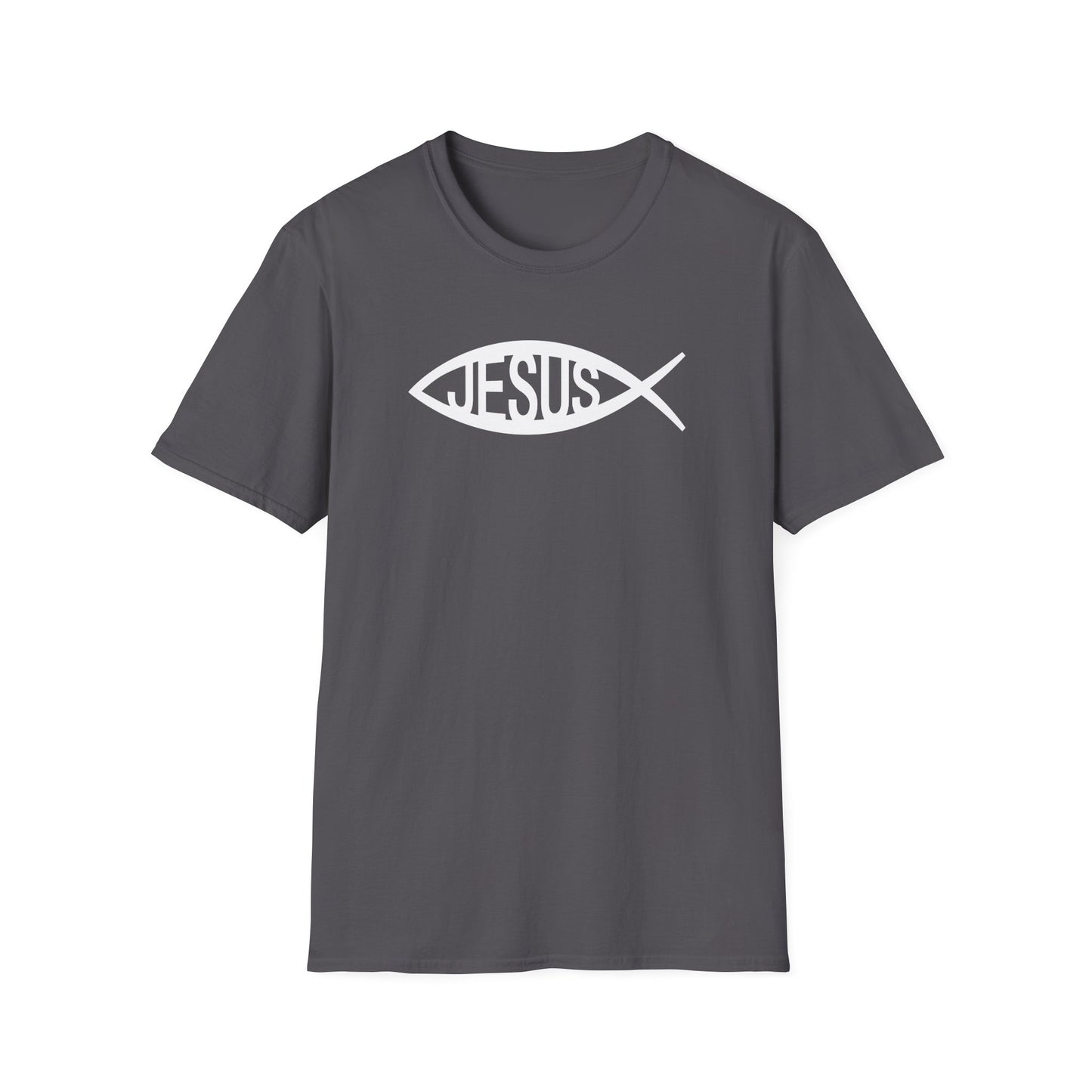 Jesus Fish Ichthys Softstyle T-Shirt