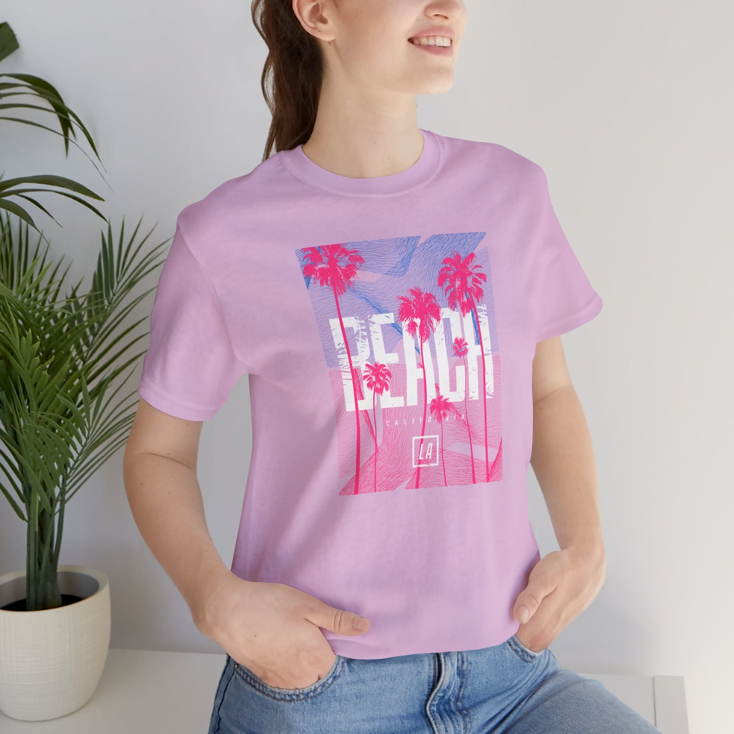 Beach California Unisex Jersey Short Sleeve Tee
