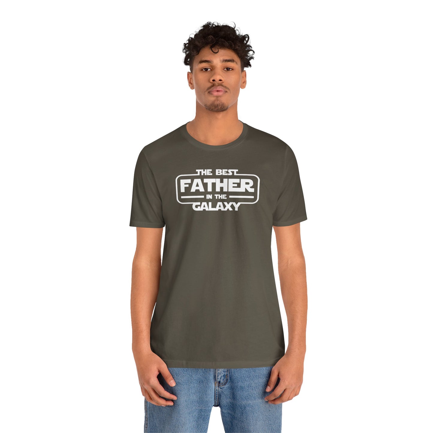 Best Father In The Galaxy Men's Jersey Short Sleeve Tee