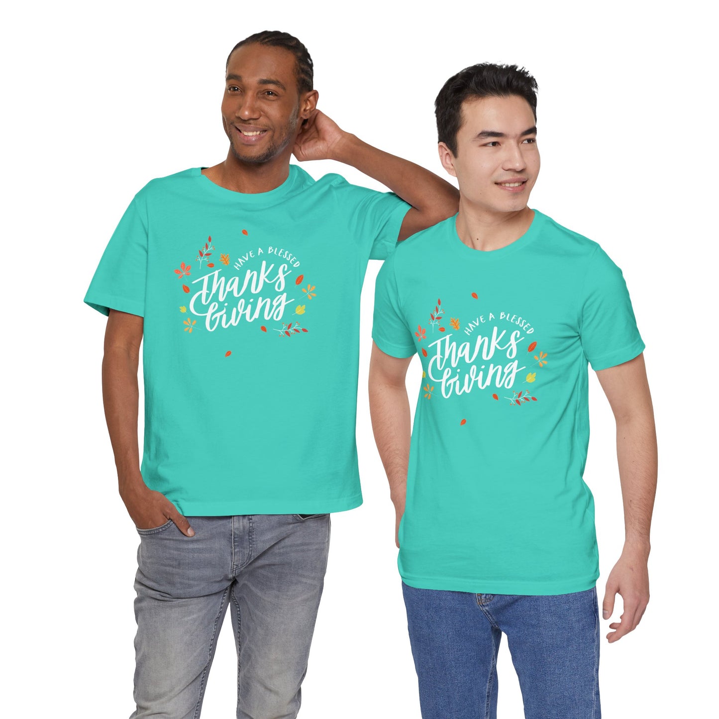 Have A Blessed Thanksgiving Unisex Jersey Short Sleeve Tee