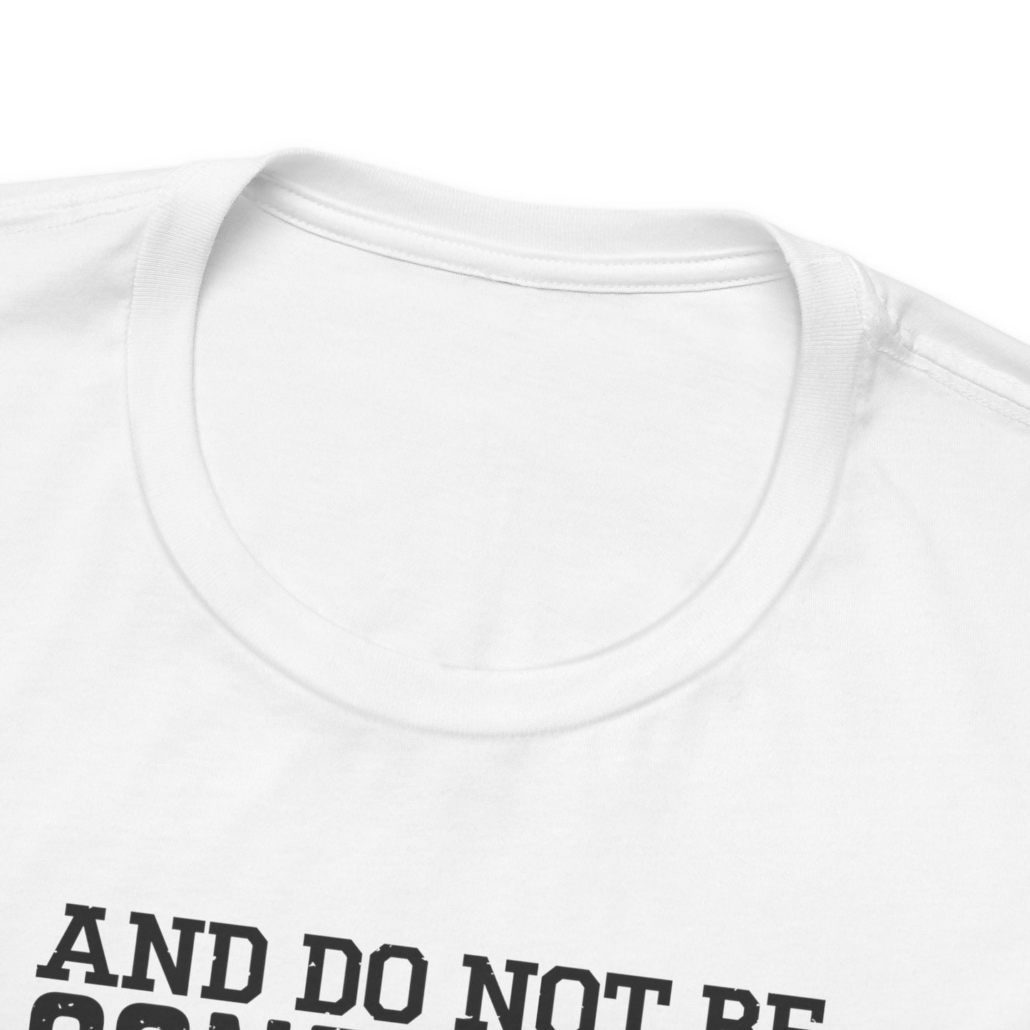 Be Transformed Romans 12:2 Unisex Jersey Short Sleeve Tee