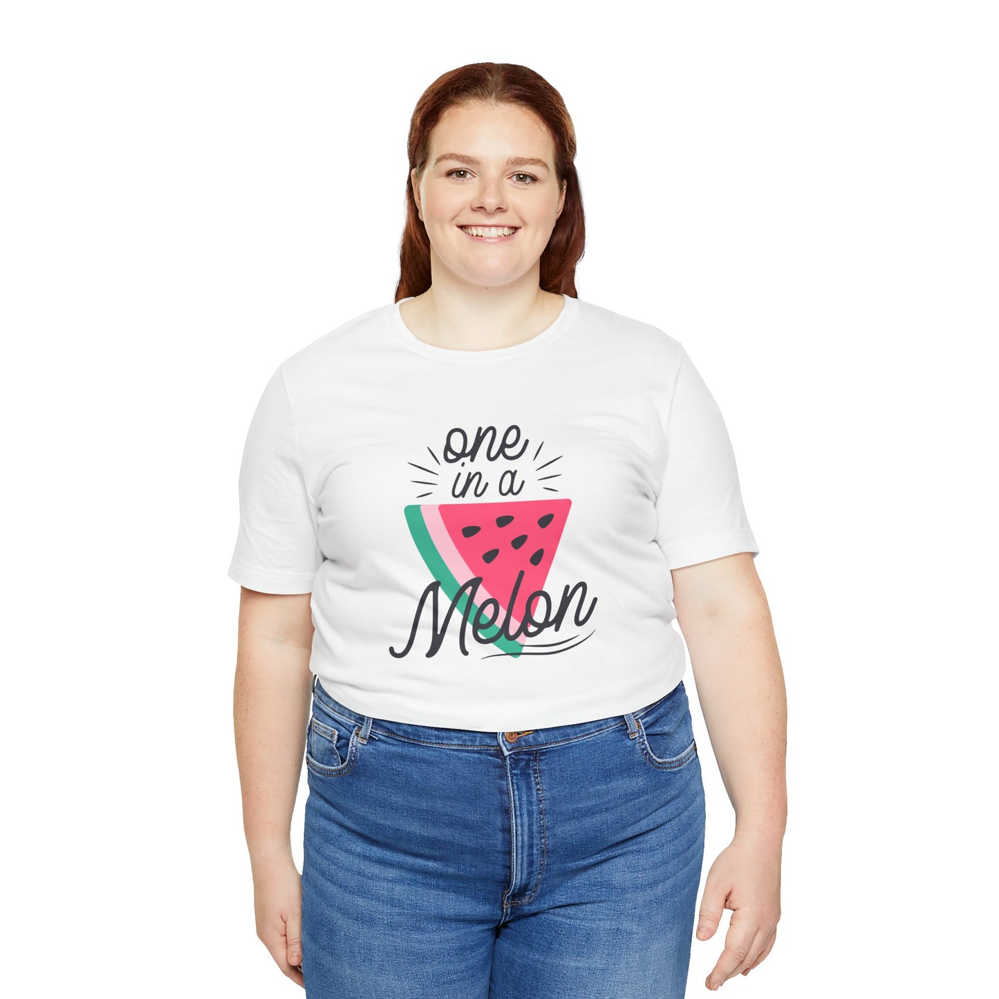 One In A Melon Unisex Jersey Short Sleeve Tee Soft Cotton