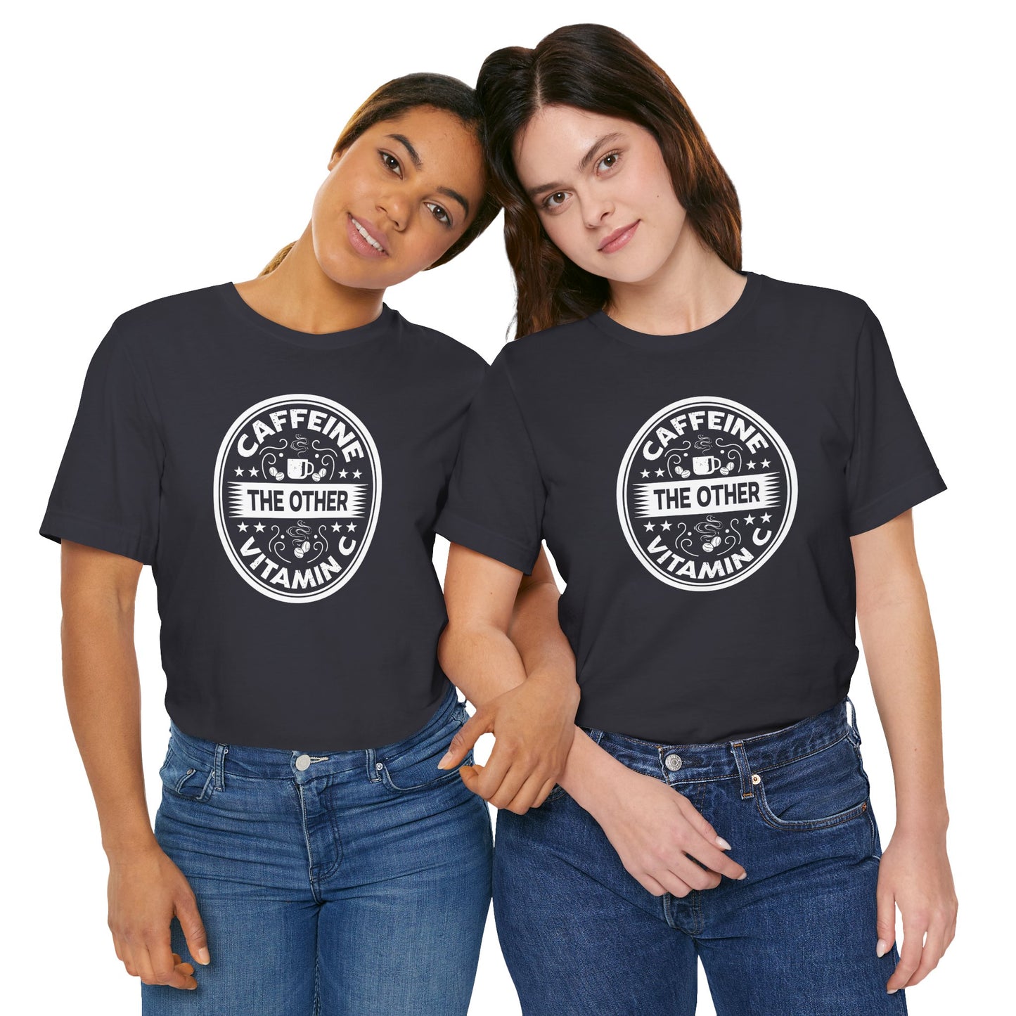 Caffeine The Other Vitamin C Unisex Jersey Short Sleeve Tee