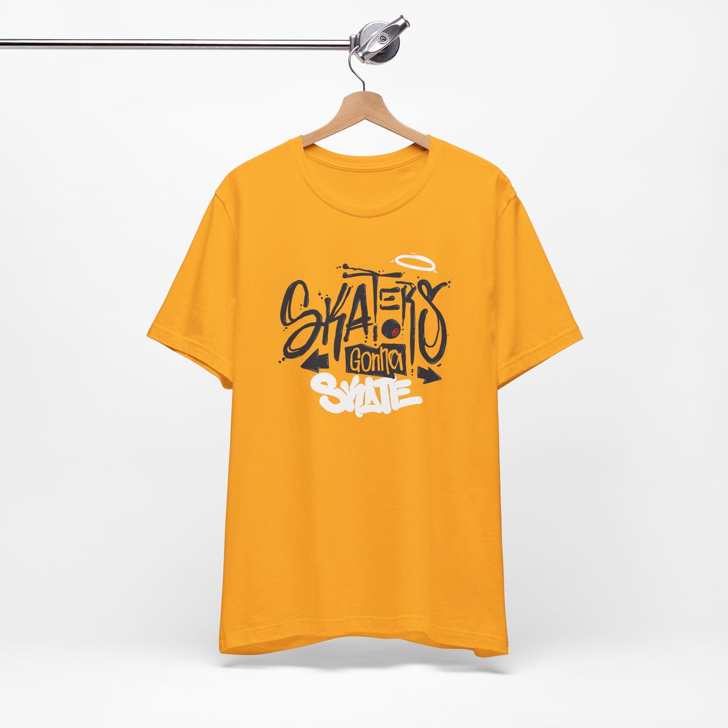 Skaters Gonna Skate Unisex Jersey Short Sleeve Tee