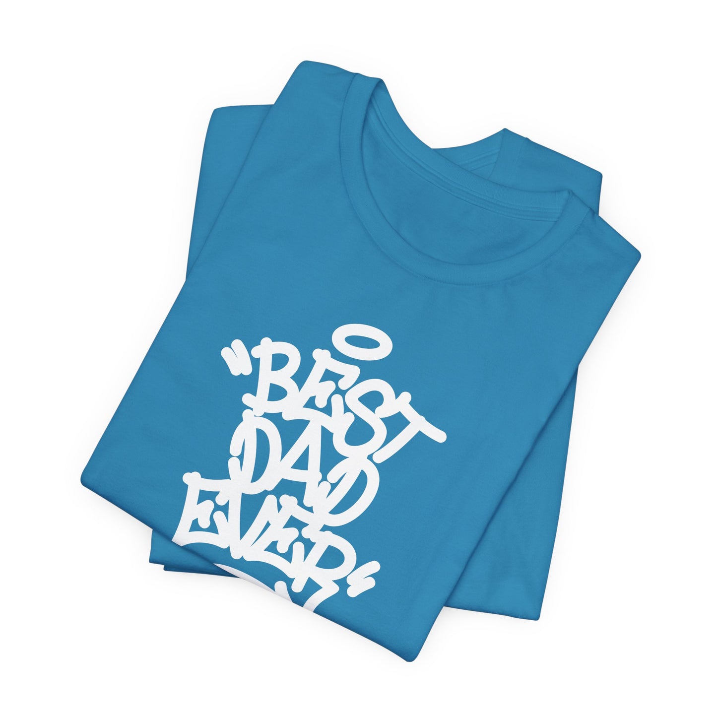 Best Dad Ever Men's Jersey Short Sleeve Tee