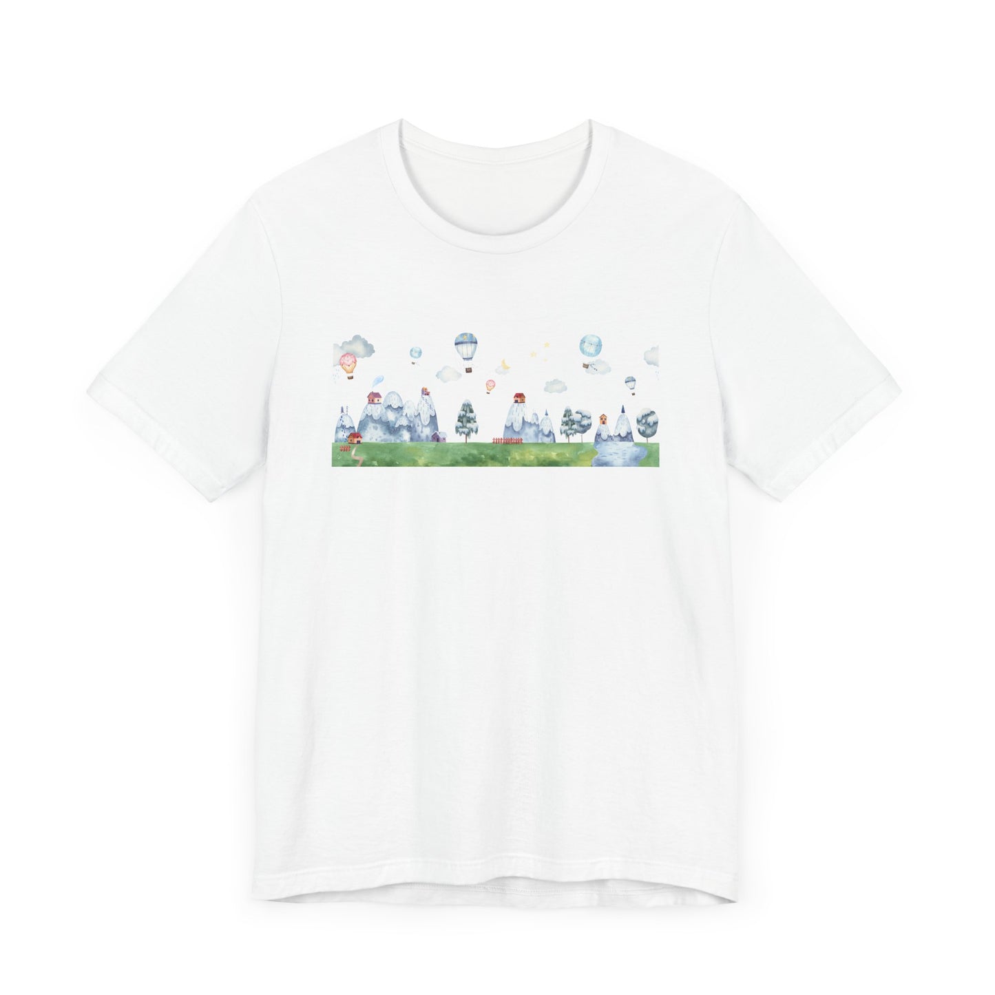 Unisex Jersey Short Sleeve Tee Starry Night Adventure