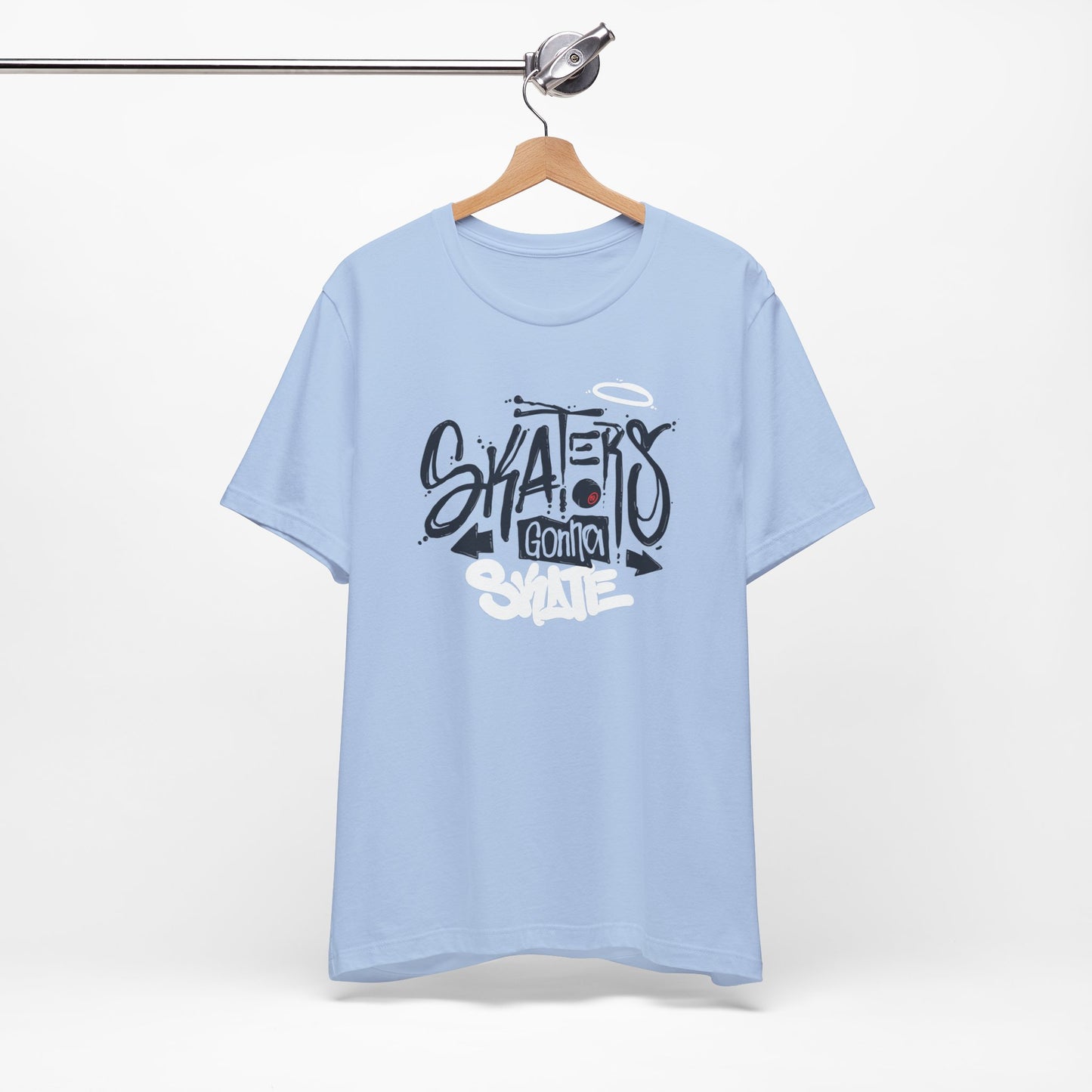 Skaters Gonna Skate Unisex Jersey Short Sleeve Tee