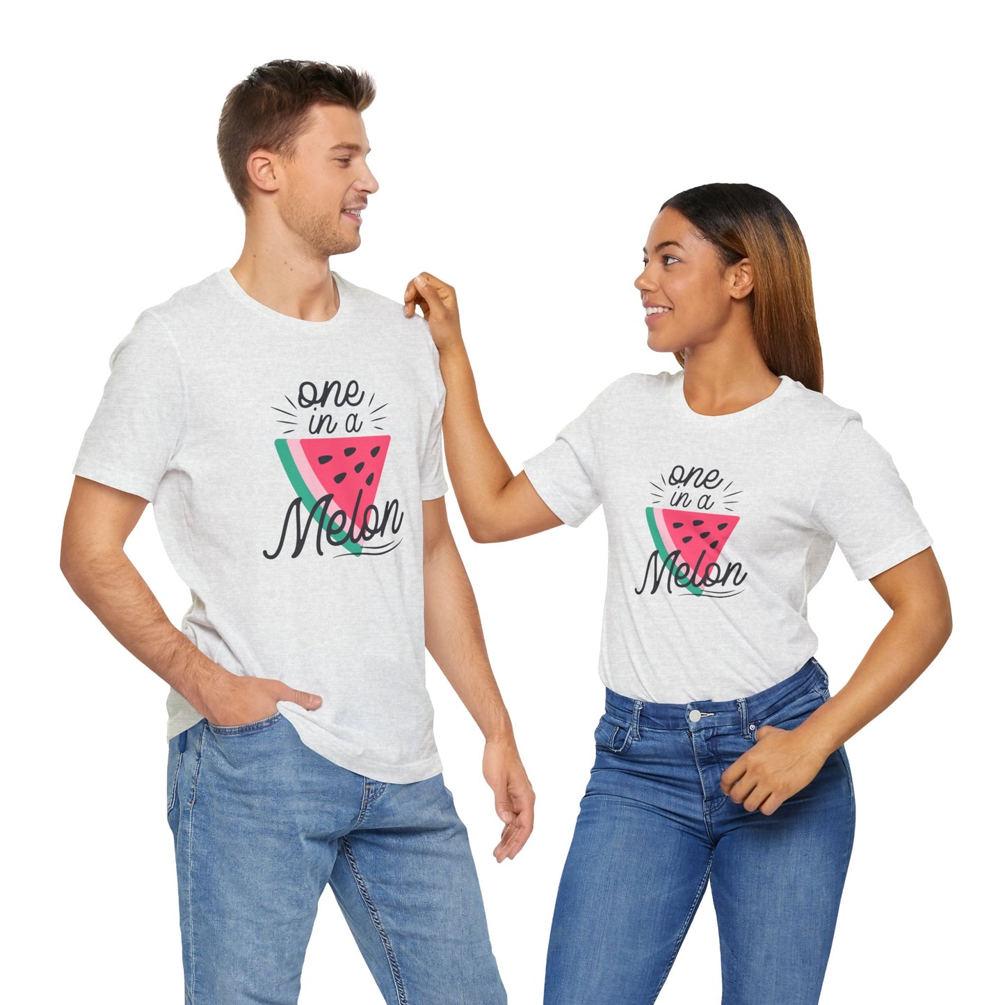 One In A Melon Unisex Jersey Short Sleeve Tee Soft Cotton