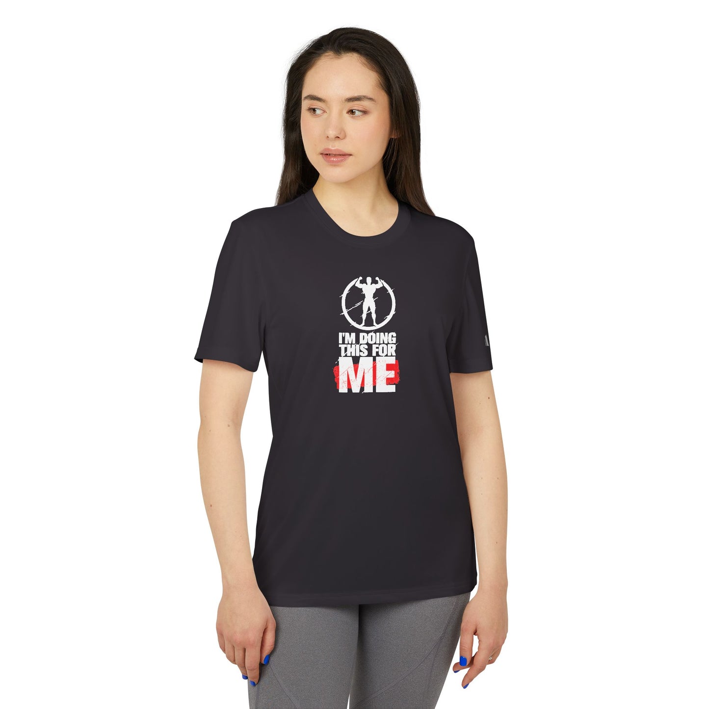 I'm Doing This For Me Adidas Unisex Sport T-Shirt