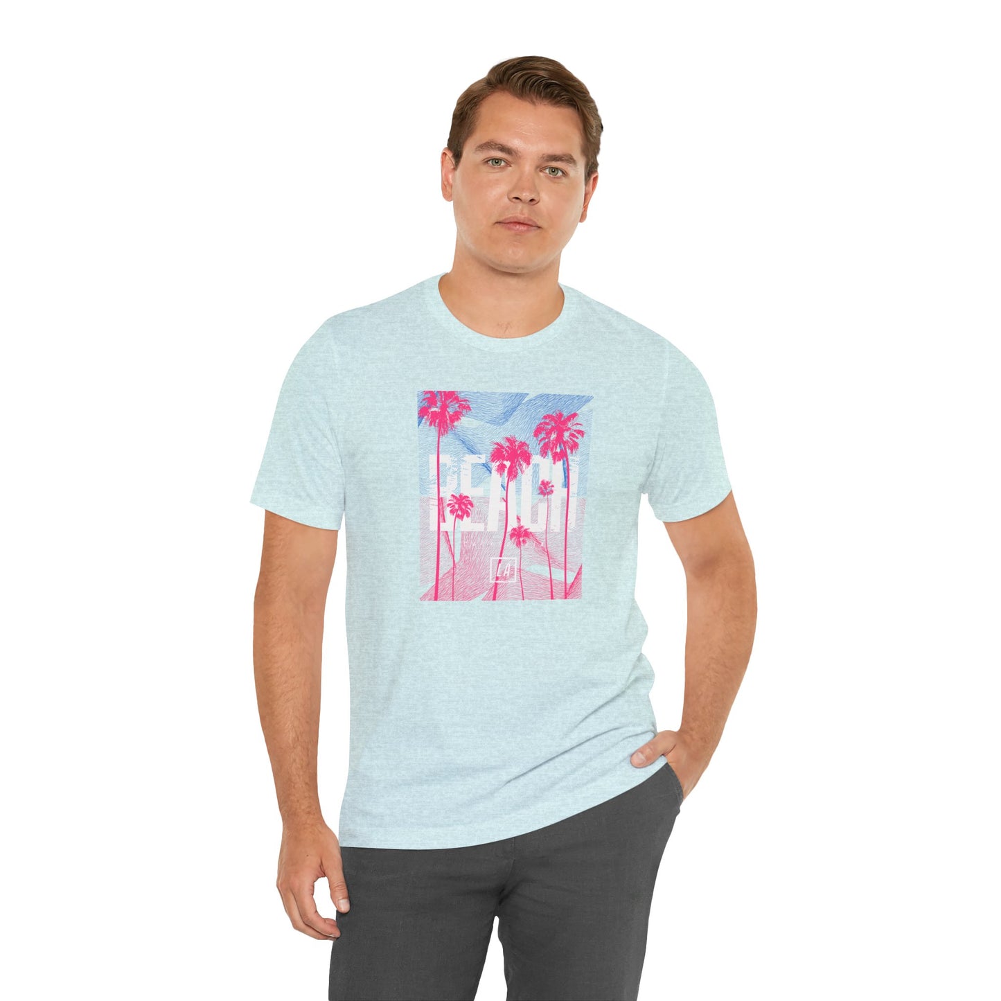 Beach California Unisex Jersey Short Sleeve Tee