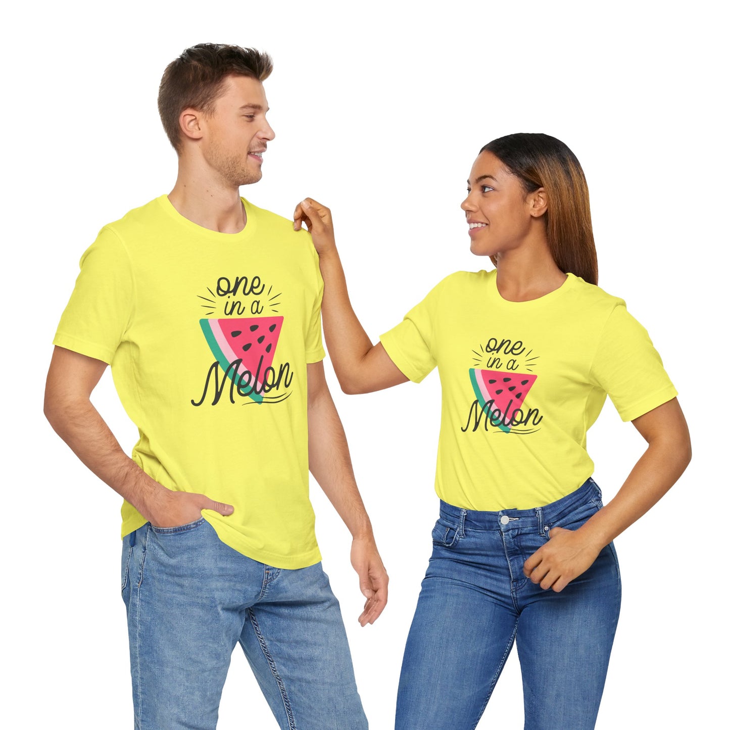 One In A Melon Unisex Jersey Short Sleeve Tee Soft Cotton